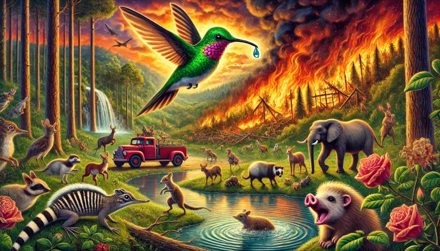 The Library is Still the Hummingbird: Fighting Misinformation and Fostering&nbsp;Sustainability